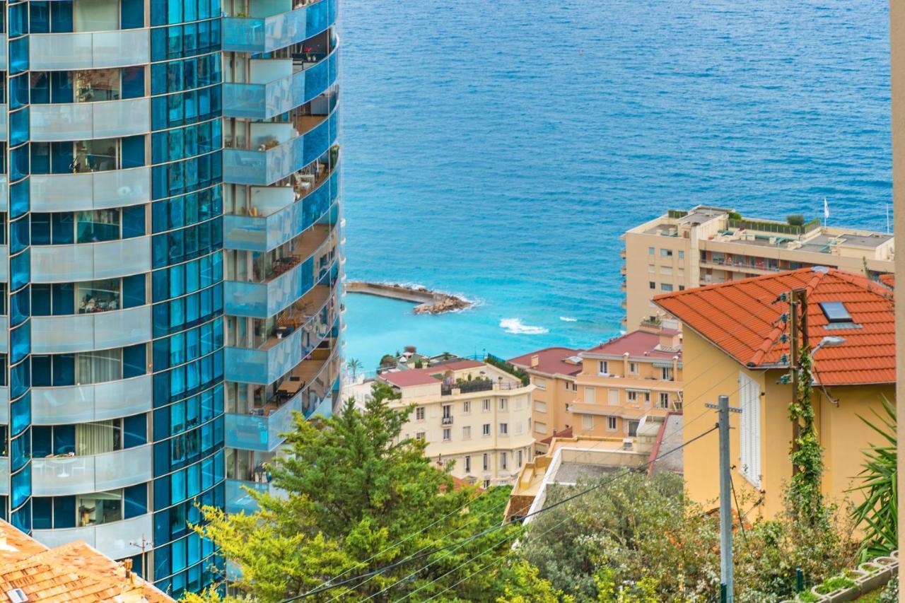 Vue Monaco & Tour Odeon - Terrasse - Parking - Bh Lejlighed Beausoleil Eksteriør billede