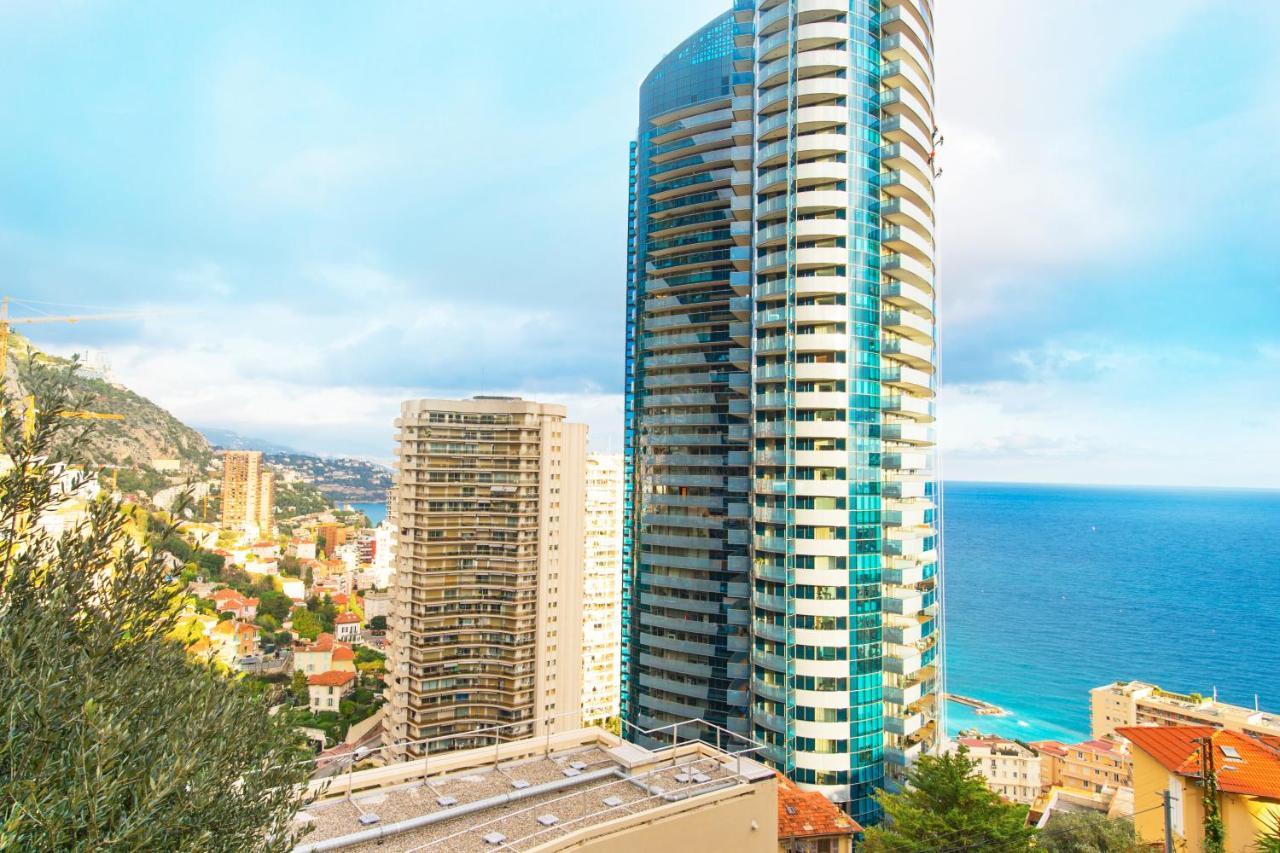 Vue Monaco & Tour Odeon - Terrasse - Parking - Bh Lejlighed Beausoleil Eksteriør billede